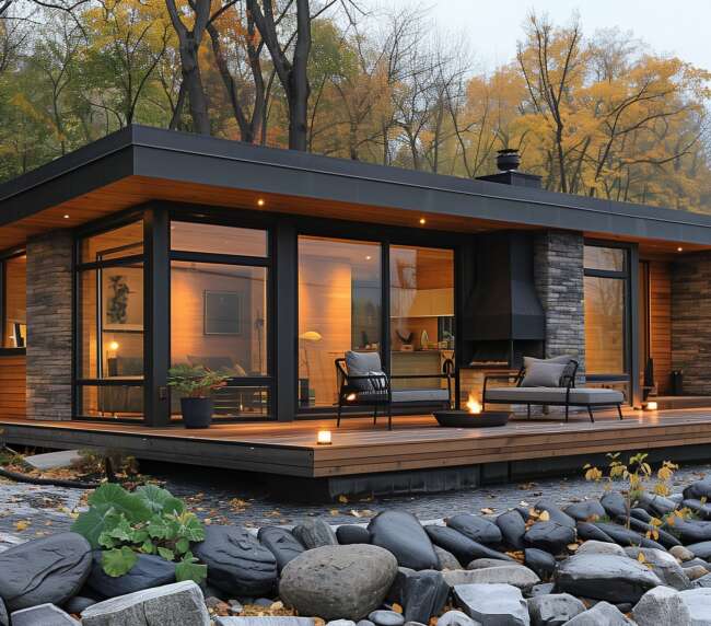 რა ჯდება ხის კოტეჯის აშენება